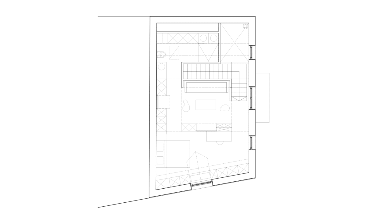 Habitat Minimal – De l’atelier et vieux grenier à la tiny house, La Chaux-de-Fonds – Plan
