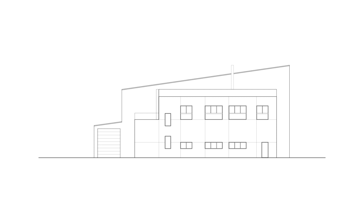 Centre de tri des métaux – Création d’une halle de manutention avec un logement de fonction, La Chaux-de-Fonds